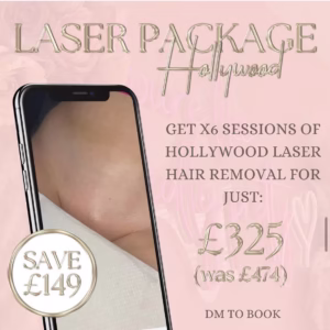 Laser Hair Removal Package Hollywood / Bikini Area