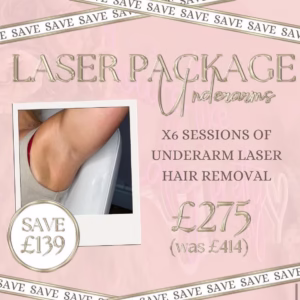 Laser Hair Removal Package - Underarms